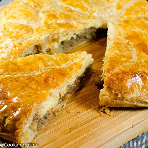 Galette des Rois aux amandes et pandan