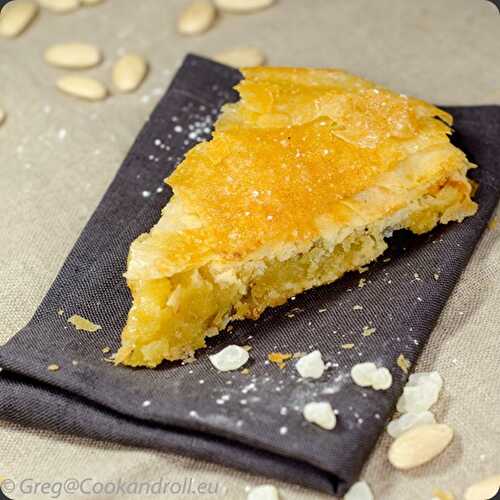 Galette des Rois comme une Pastilla à la mastiha