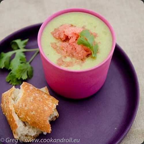 Gaspacho de légumes verts