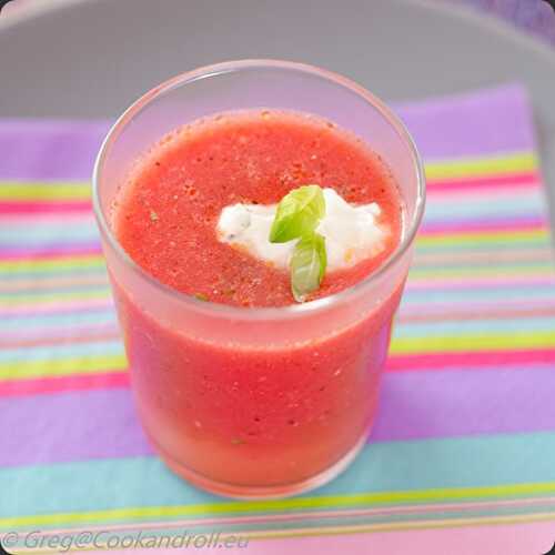 Gaspacho de pastèque