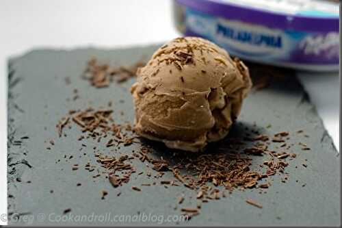 Glace au Philadelphia Milka