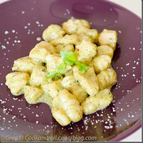 Gnocchi al pesto Genovese