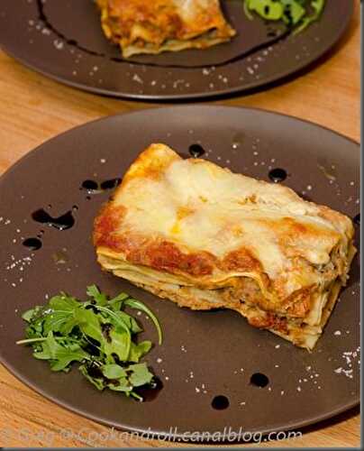 Lasagne aux légumes grillés