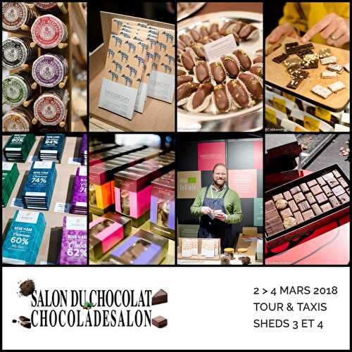 Le Salon du Chocolat de Bruxelles 2018