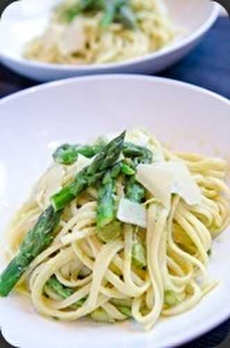 Linguine aux asperges vertes