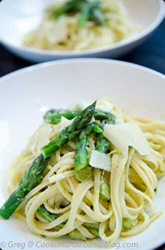 Linguine aux asperges vertes