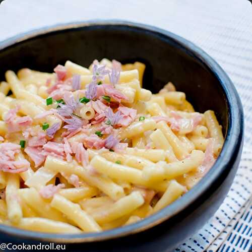 Macaroni jambon fromage à ma façon