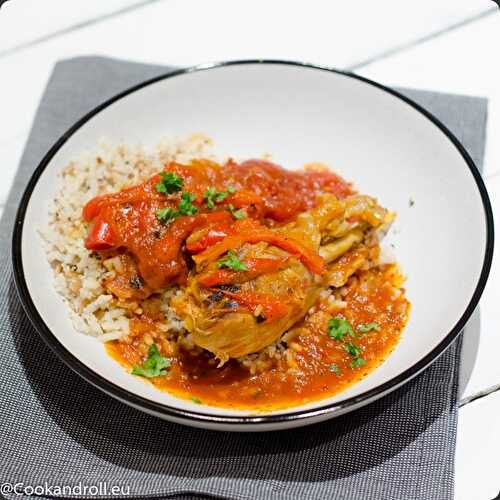 Poulet basquaise