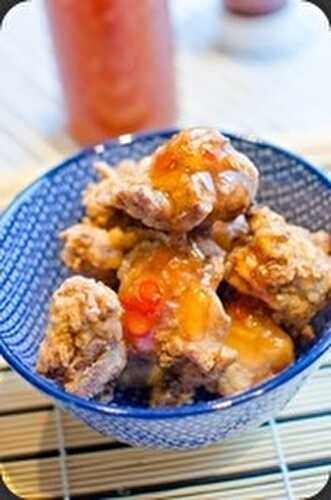 Poulet Karaage et sauce Sweet Chili