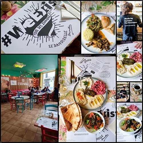 {Restaurant} WeExist, cuisine Syrienne