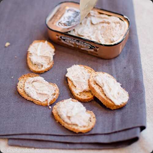 Rillettes de sardines fumées