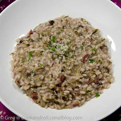 Risotto au radicchio treviso