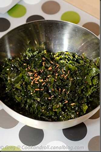 Salade d’algues wakame - Cook'n'Roll