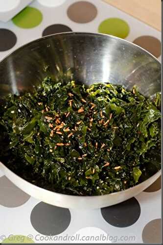 Salade d’algues wakame