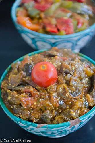 Salade d'aubergines (Zaaluk)