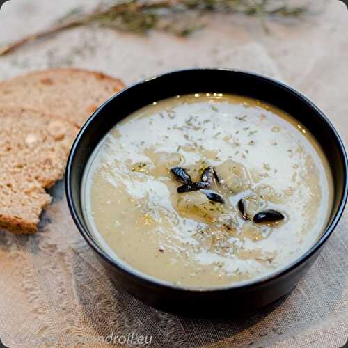 Soupe à l’oignon comme une pissaladière