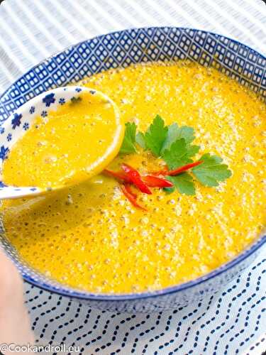 Soupe crue-chaude au curry vert - Vitamix