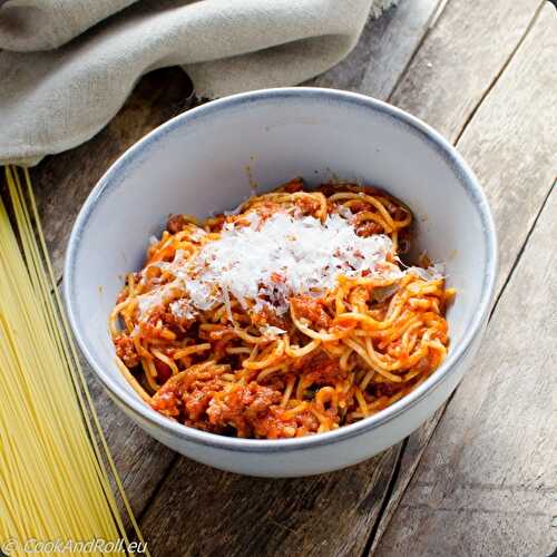 Spaghetti Al Dente Soubry - à la saucisse italienne