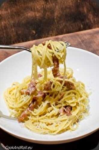Spaghetti Carbonara (ou presque)