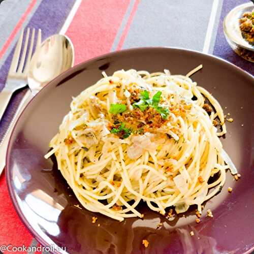 Spaghetti pissaladière