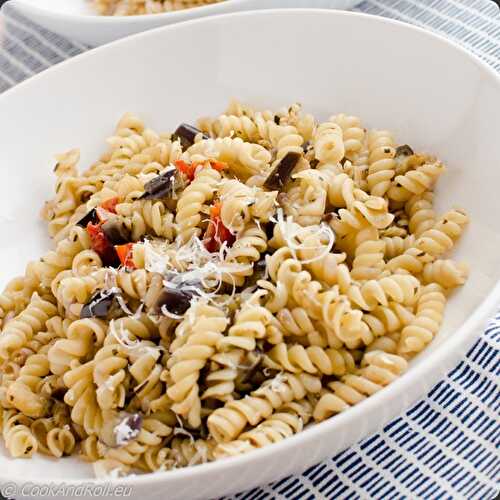 Spirelli Eazy Pasta aux aubergines et anchois