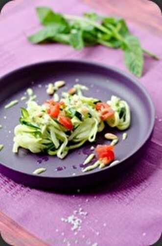 Tagliatelles de courgettes