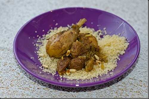 Tajine au poulet et figues