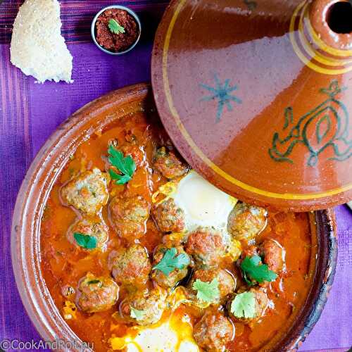 Tajine de kefta de boeuf