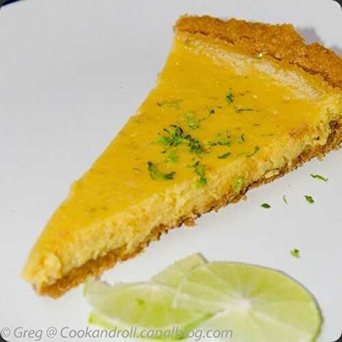 Tarte au citron vert