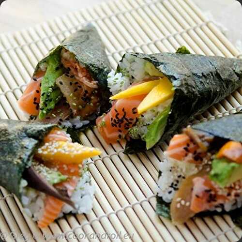 Temaki sushi - Cook'n'Roll