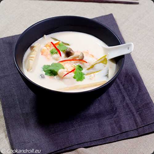 Tom Kha Kai aux crevettes