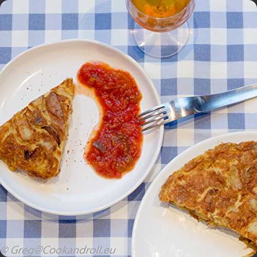 Tortilla - Ceci n’est pas une vraie Tortilla de Patatas!