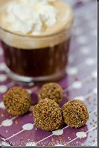 Truffes aux speculoos