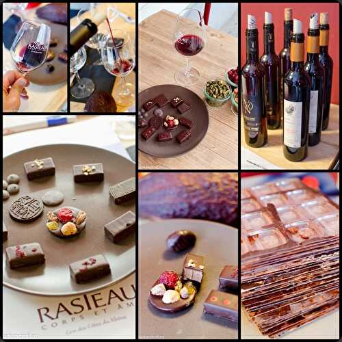 Vins de Rasteau et Chocolat Gerbaud