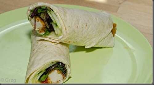 Wrap aux nuggets de poulet sauce aigre-douce