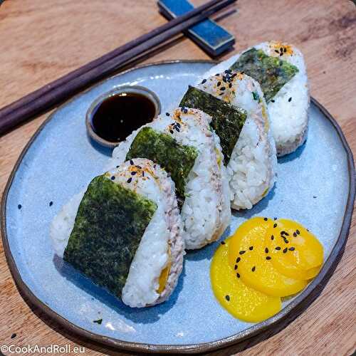 Onigiri pêche au thon