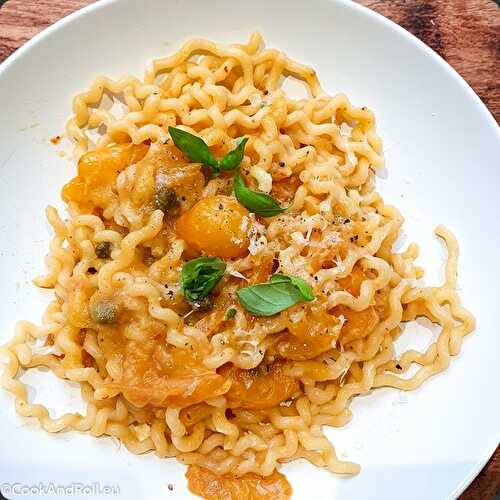 Fusilli aux tomates cerises