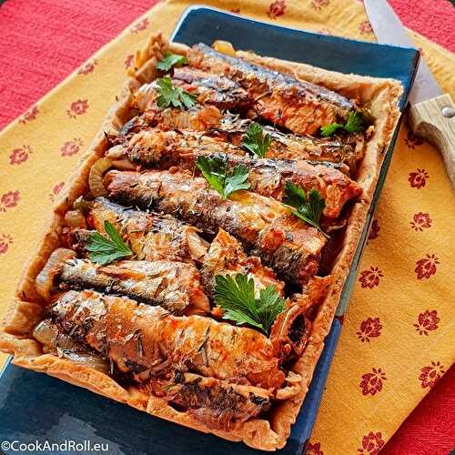 Tarte aux sardines et légumes de Provence - Cook'n'Roll