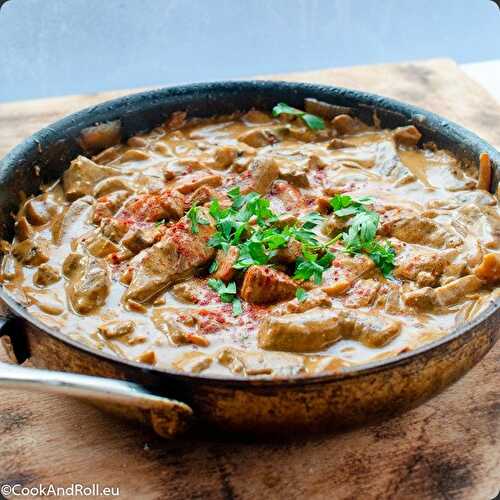 Boeuf Stroganoff