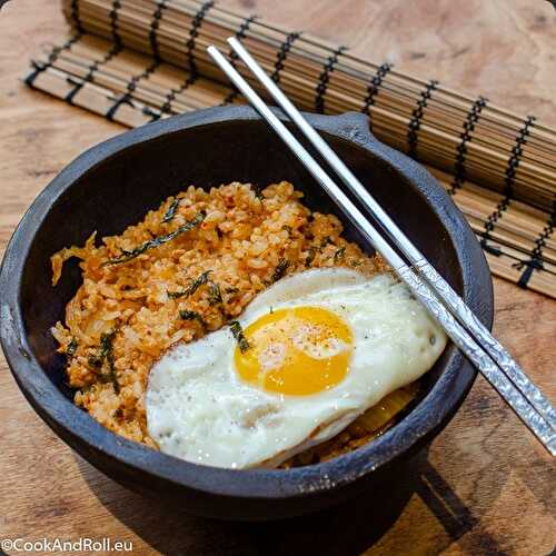 Kimchibokkeumbap - riz coréen au kimchi