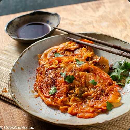 KimchiJeon - crêpe au kimchi