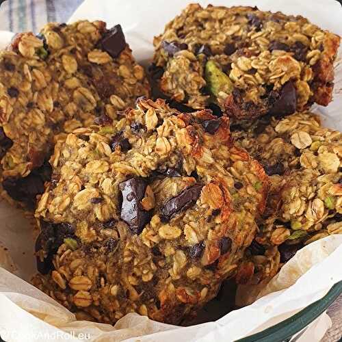 Cookies aux bananes et avocat