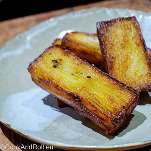 Millefeuille croustillant de pommes de terre