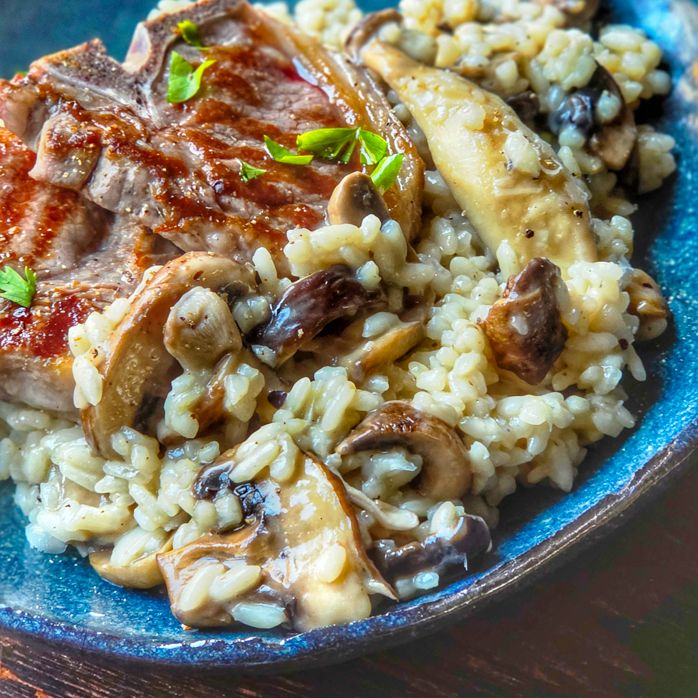 Risotto aux champignons