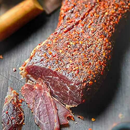 Boeuf Irlandais séché au piment doux