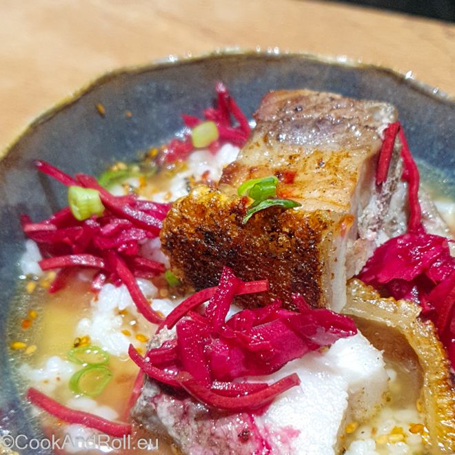 Porc croustillant - Crispy pork belly