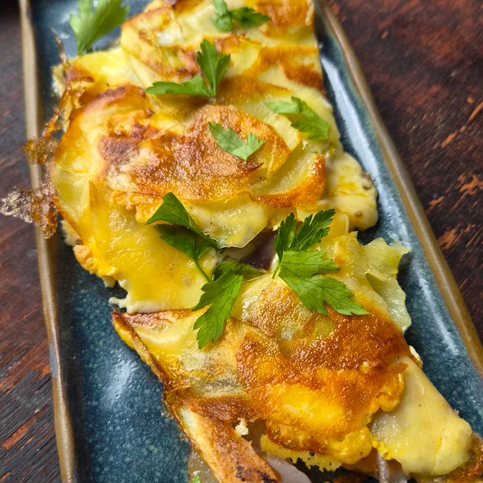 {Recette} Galette de pommes de terre minute