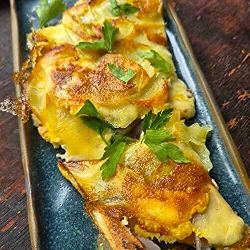 {Recette} Galette de pommes de terre minute