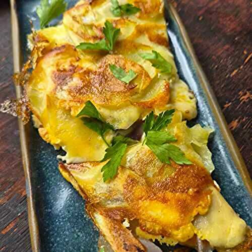 {Recette} Galette de pommes de terre minute