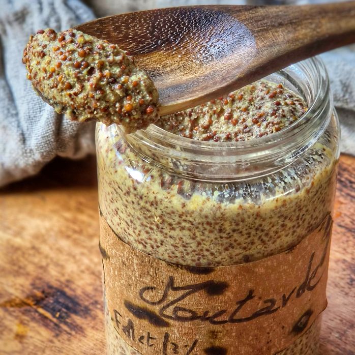 {Recette} Moutarde maison (fermentée)